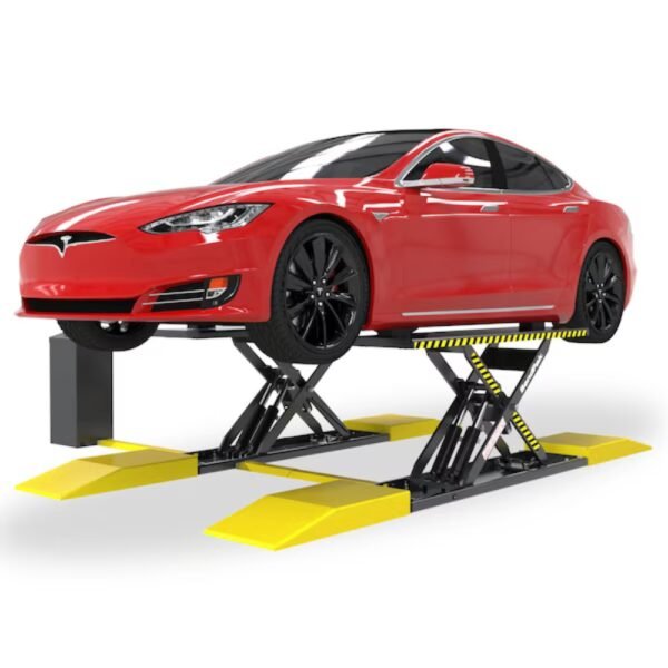 Extended Platform, Mid-Rise Scissor Lift Open-Center